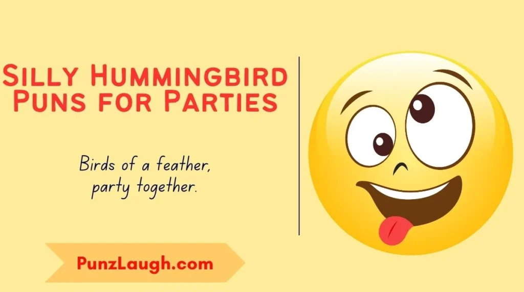 Birds of a feather, party together.