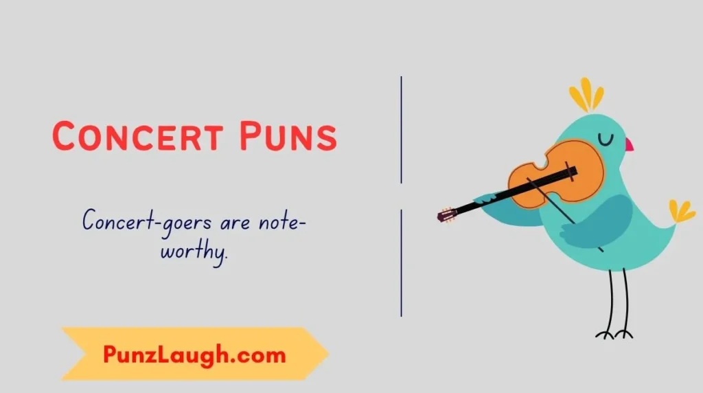 Concert Puns