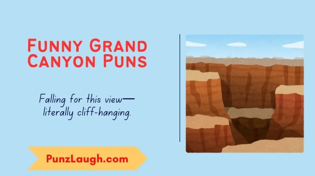 Funny Grand Canyon Puns
