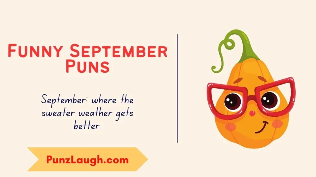 Funny September Puns