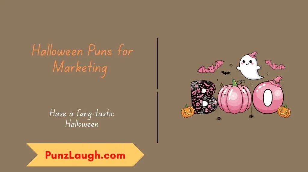 Halloween Puns for Marketing