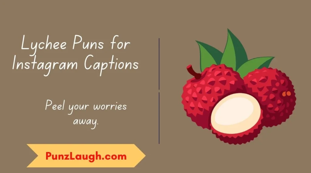 Lychee Puns for Instagram Captions