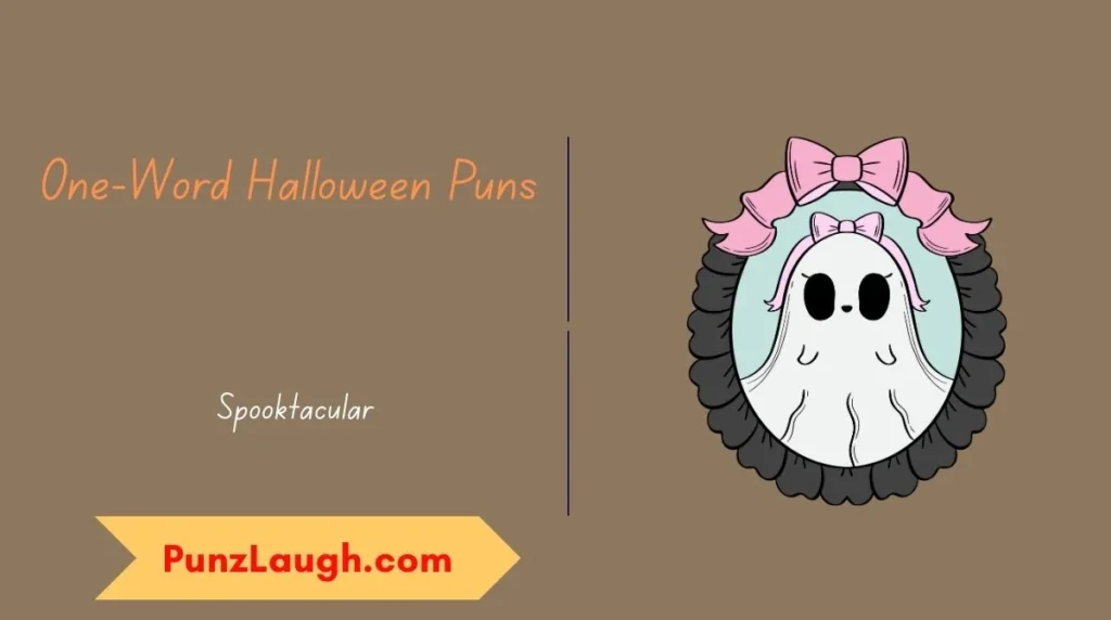 One-Word Halloween Puns