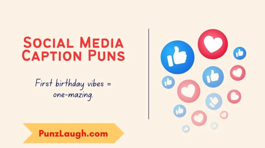 Social Media Caption Puns