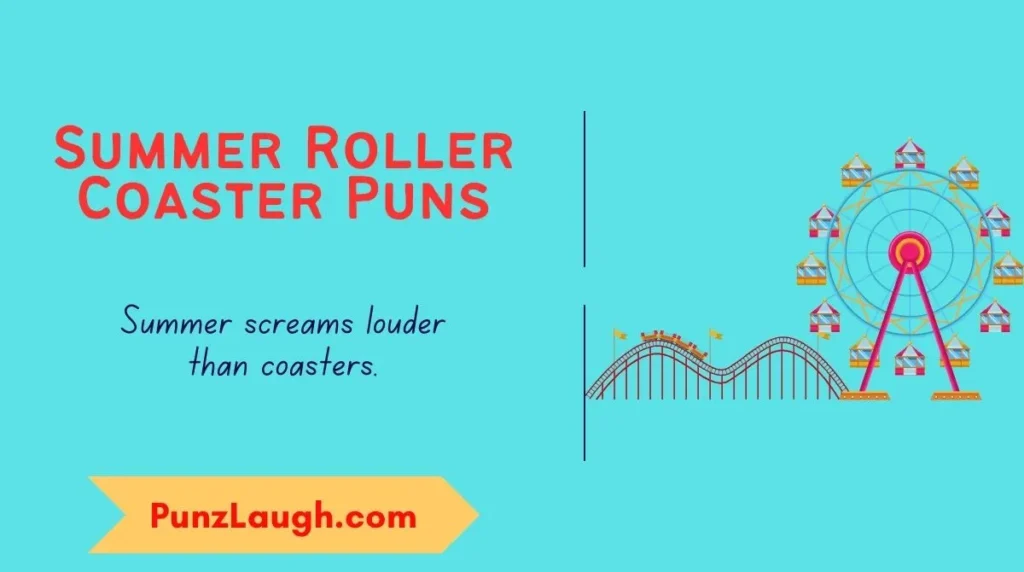 Summer Roller Coaster Puns