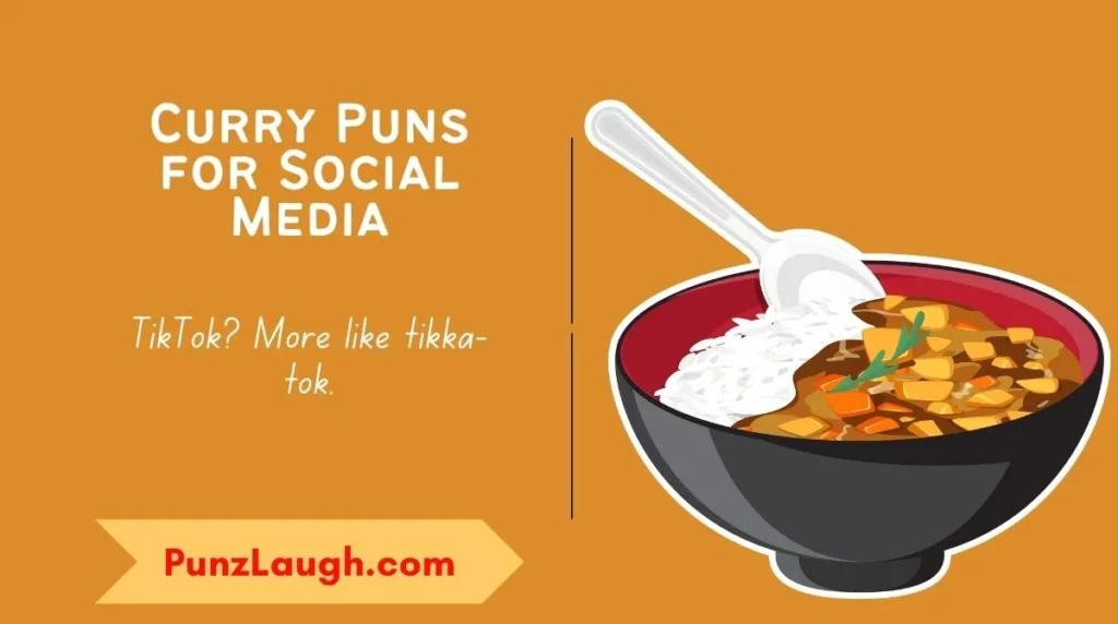 Curry Puns for Social Media