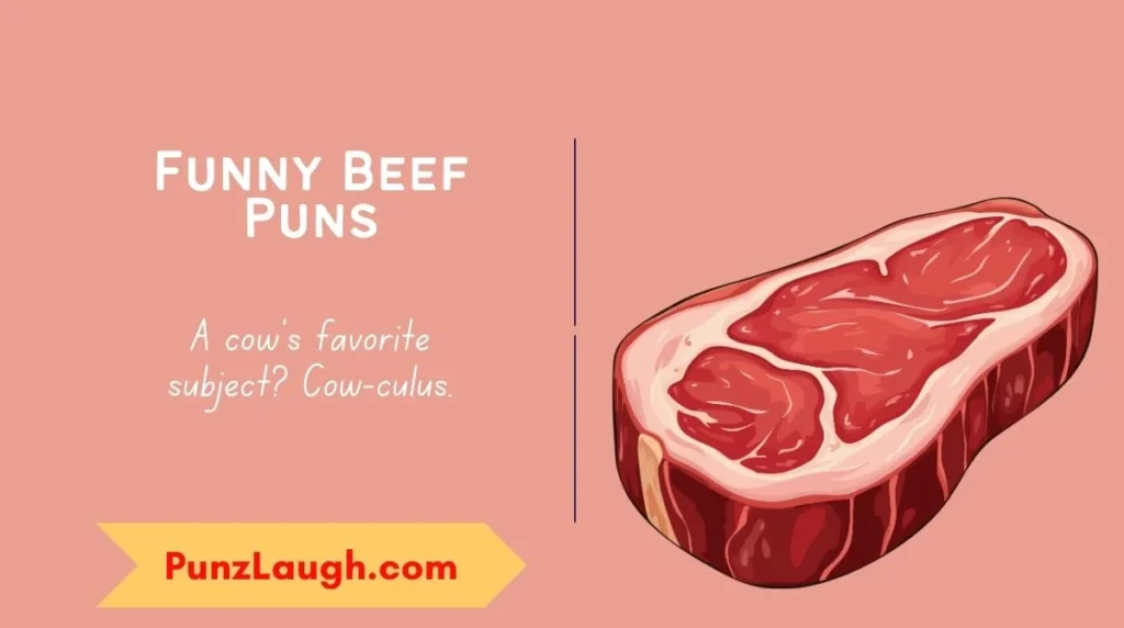Funny Beef Puns