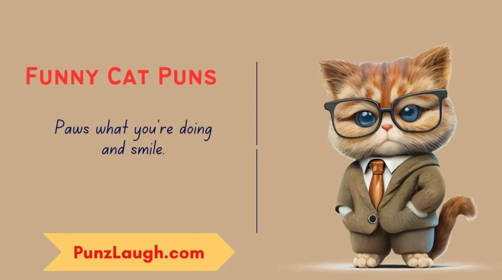 Funny Cat Puns