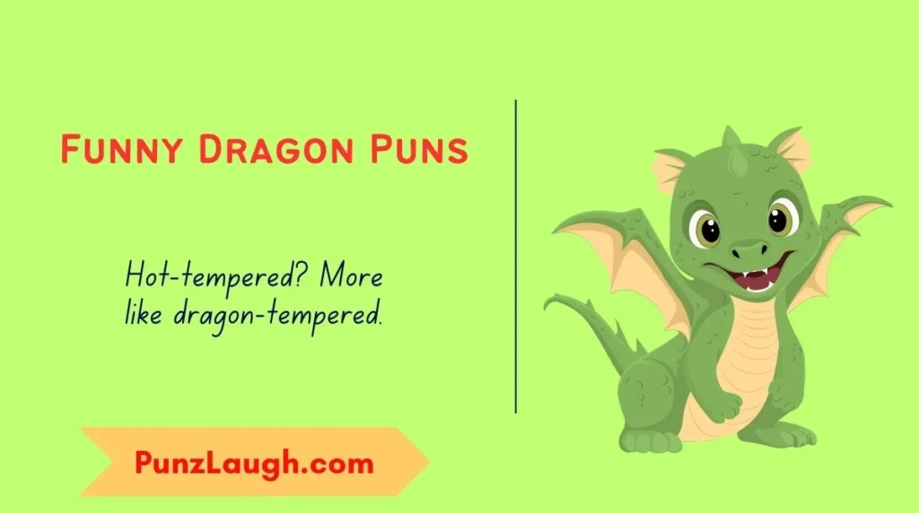 Funny Dragon Puns