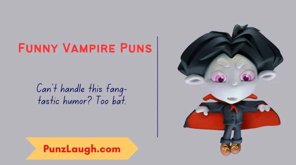 Funny Vampire Puns