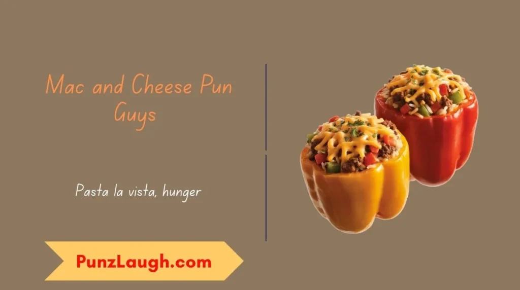 Mac and Cheese Pun Guys