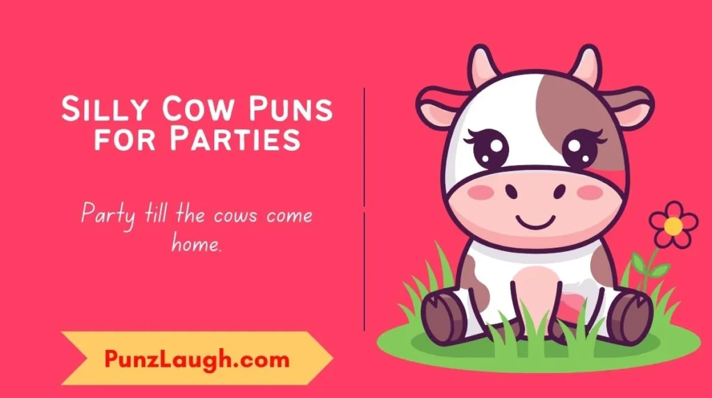 Silly Cow Puns for Parties