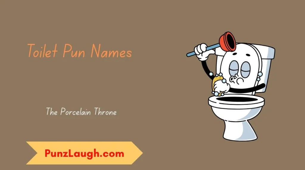 Toilet Pun Names