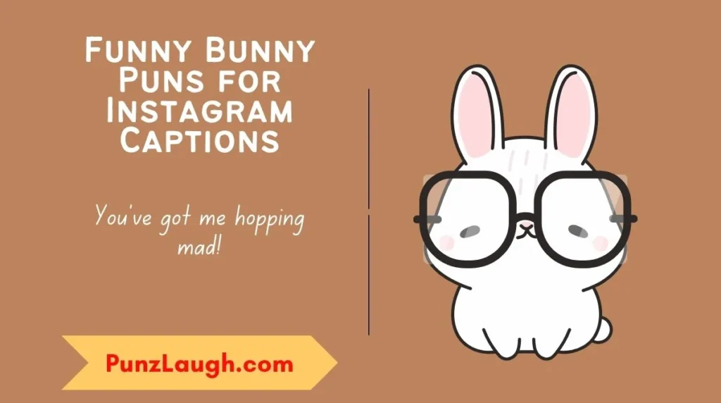 Funny Bunny Puns for Instagram Captions