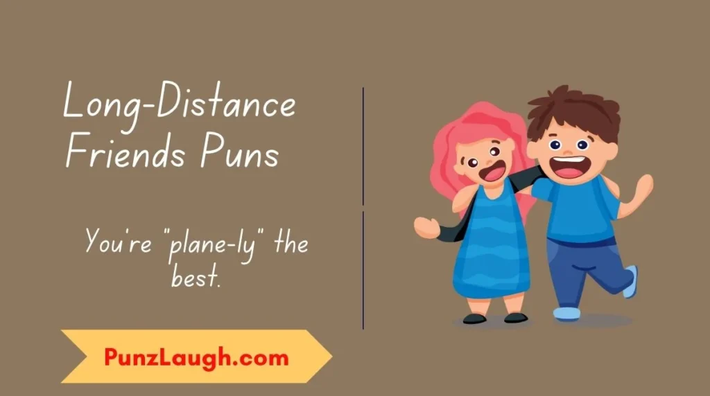 Long-Distance Friends Puns