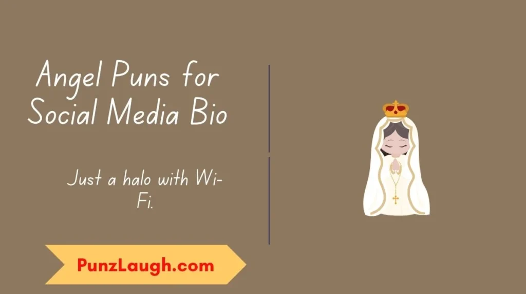 Angel Puns for Social Media Bio