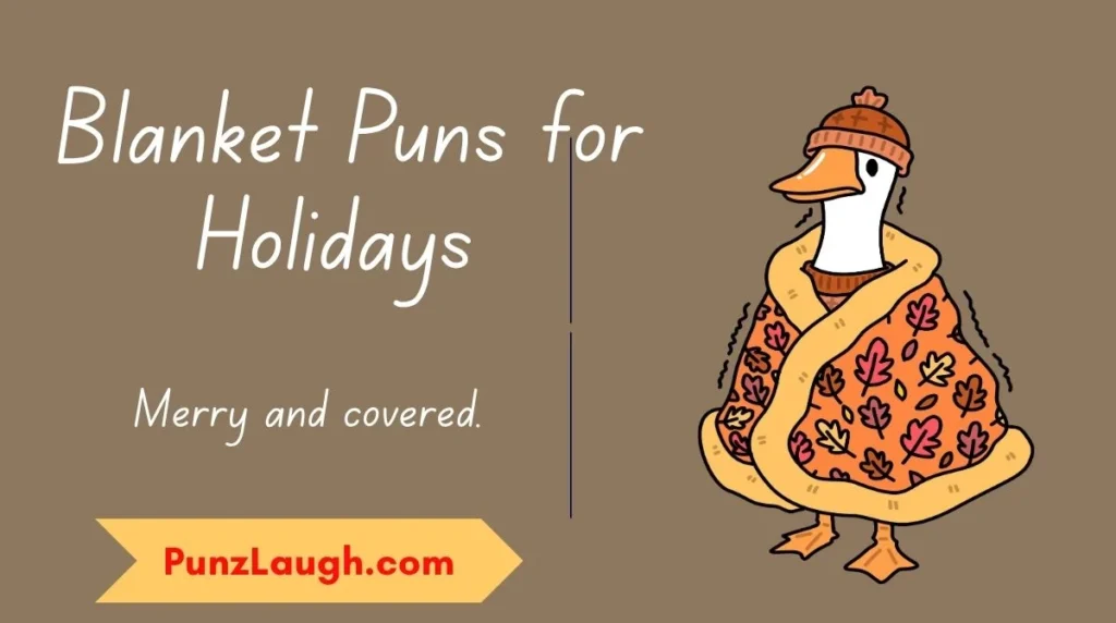 Blanket Puns for Holidays