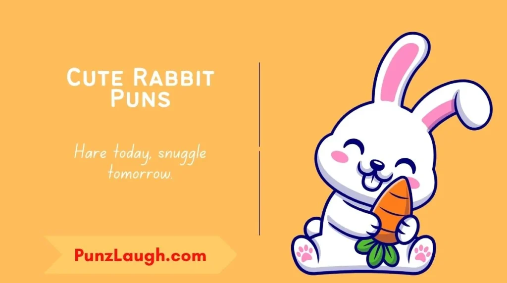 Cute Rabbit Puns