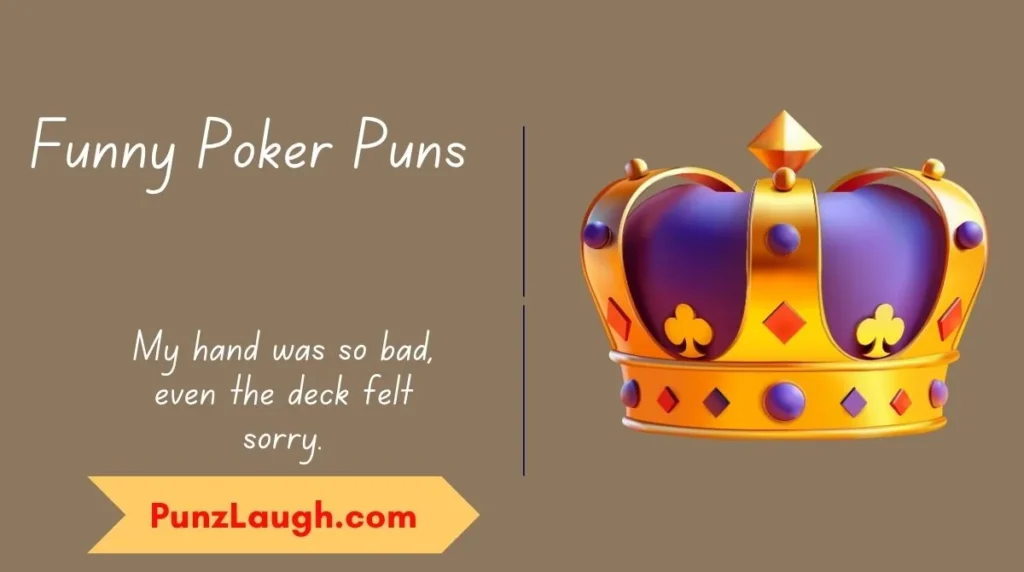 Funny Poker Puns