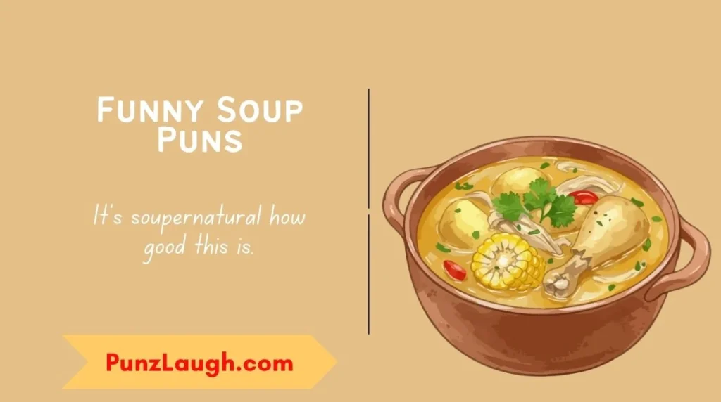 Funny Soup Puns