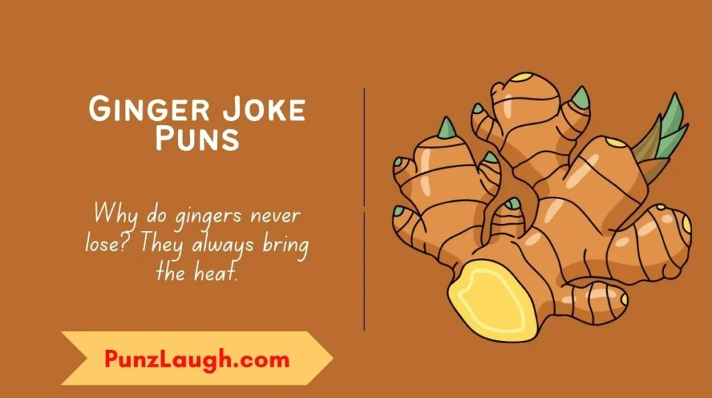 Ginger Joke Puns