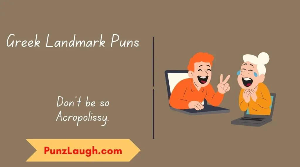 Greek Landmark Puns