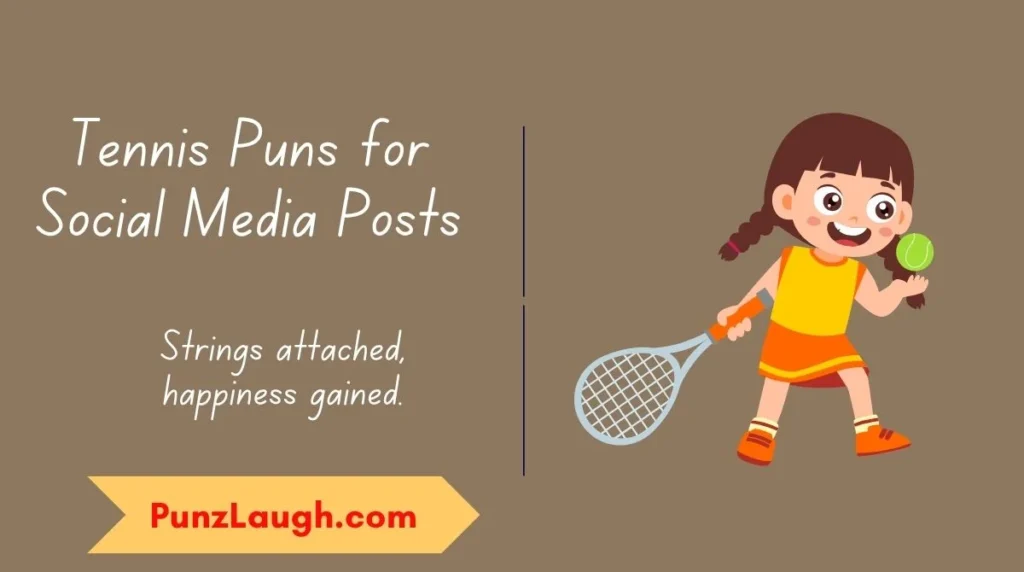 Tennis Puns for Everyday Fun