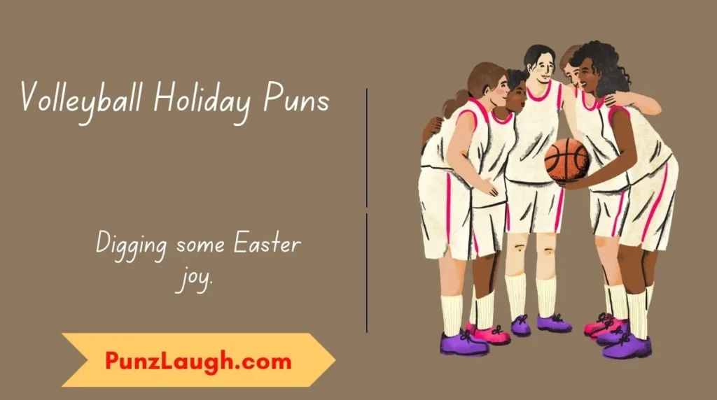 Volleyball Holiday Puns