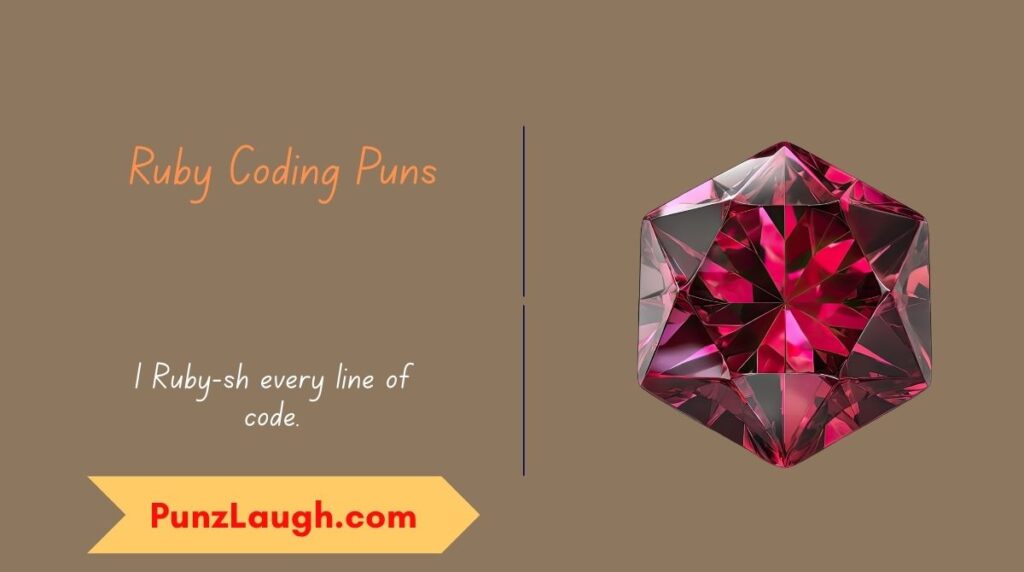 Ruby Coding Puns