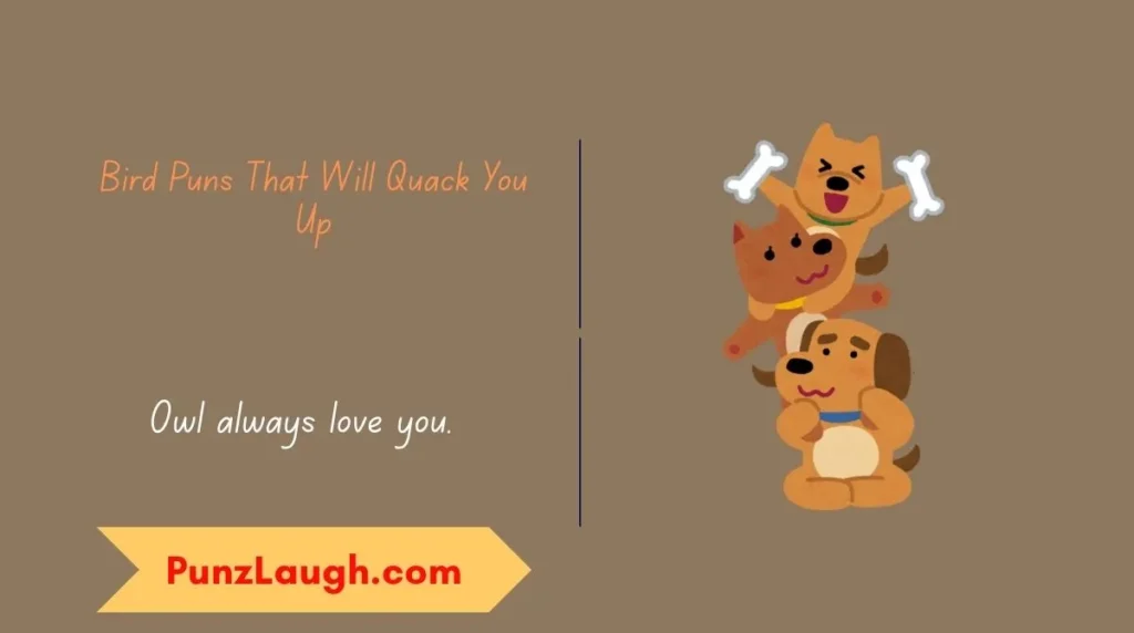 Bird Puns That Will Quack You Up