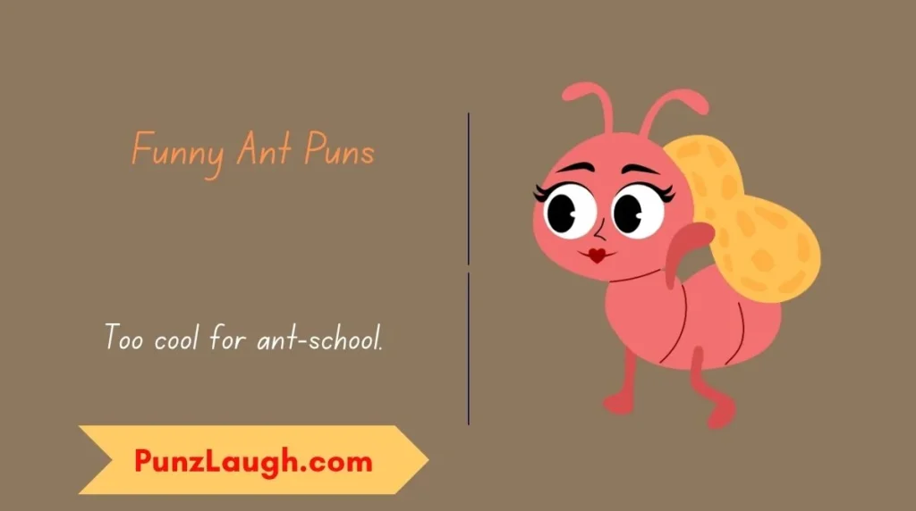Funny Ant Puns