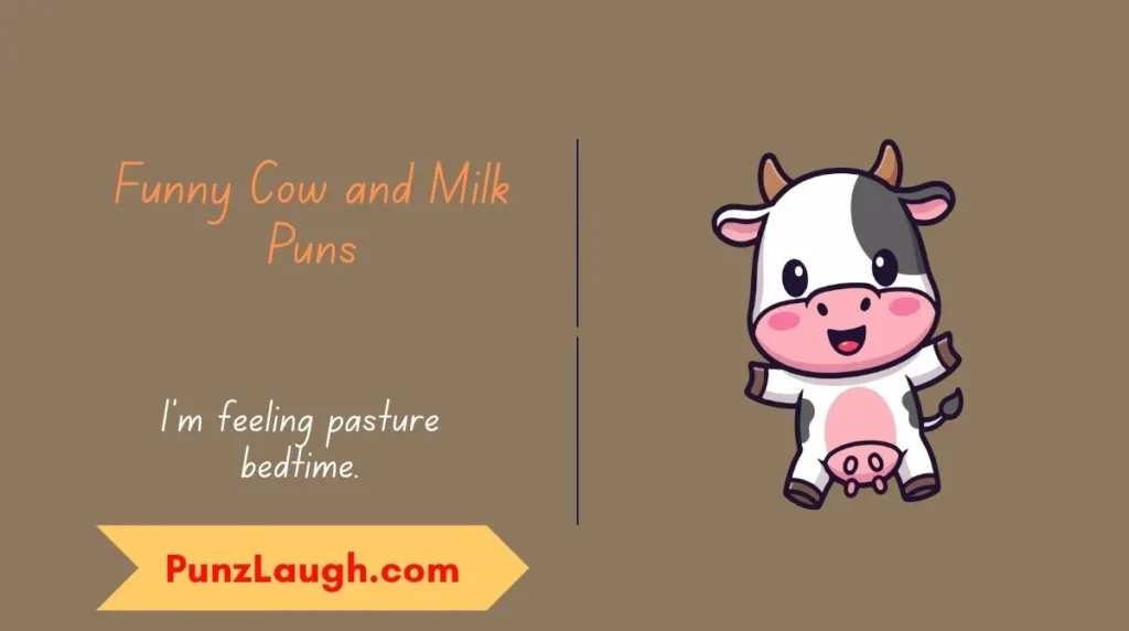 Funny Cow and Milk Puns