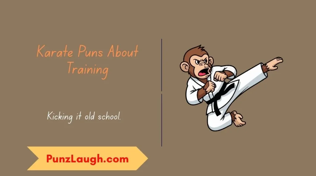 Karate Puns About Training
