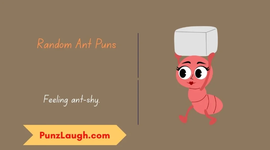 Random Ant Puns