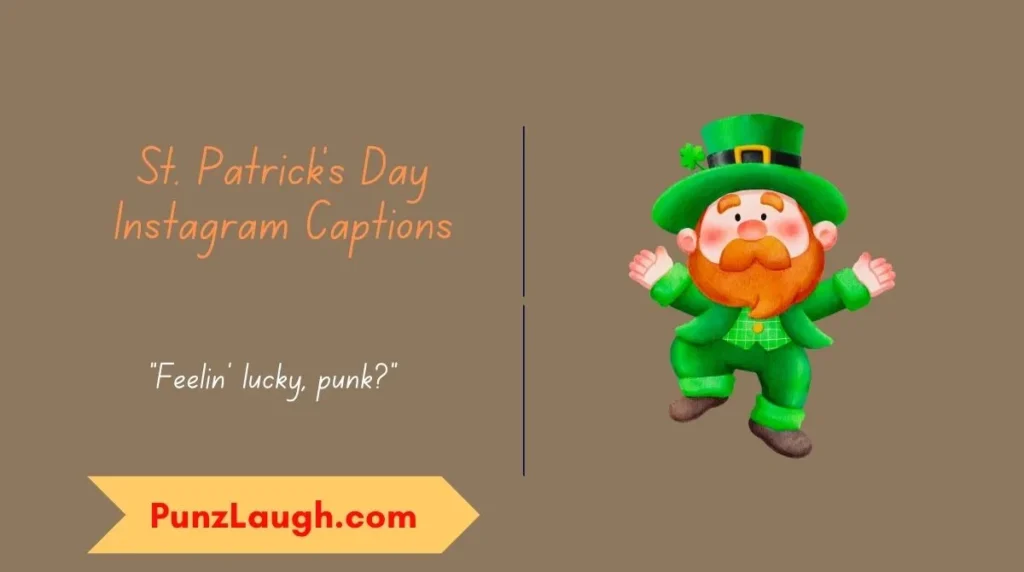 St. Patrick’s Day Instagram Captions