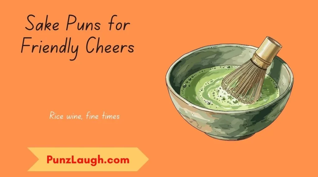 Sake Puns for Friendly Cheers