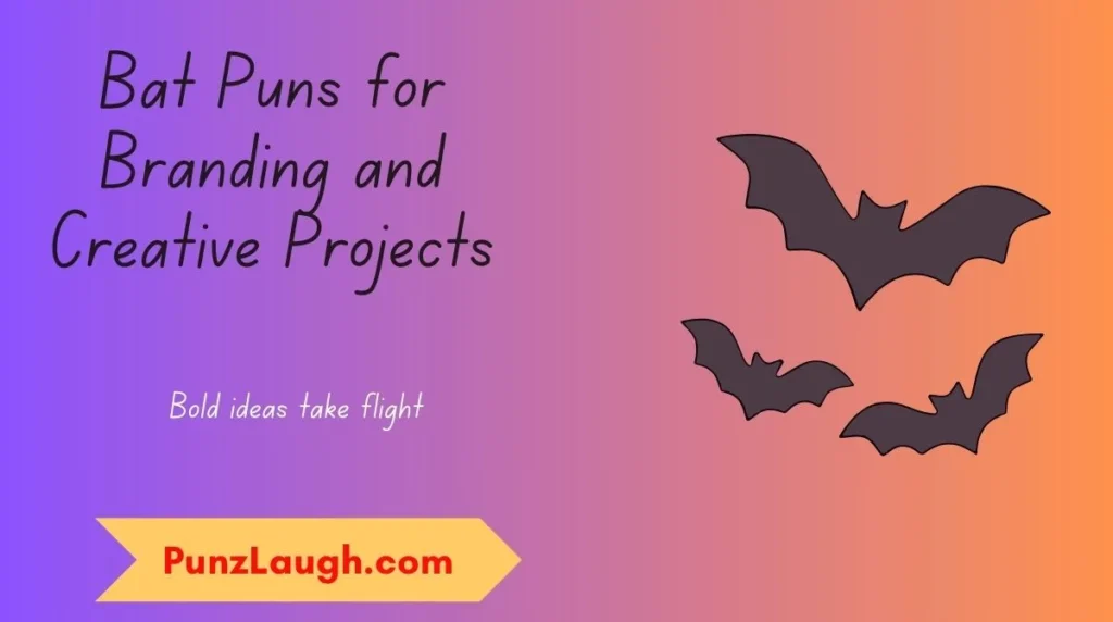 Bat Puns for Branding and Creative Projects
