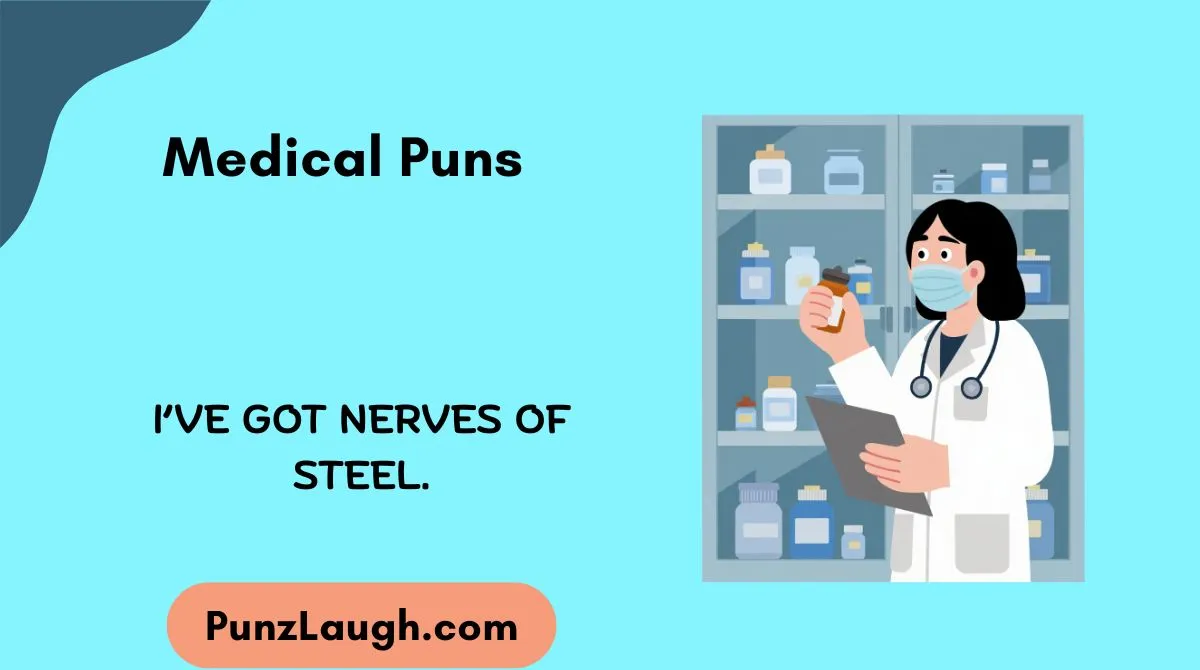 I’ve got nerves of steel.