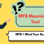 MYB Meaning in Text