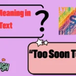 TSTS Meaning in Text