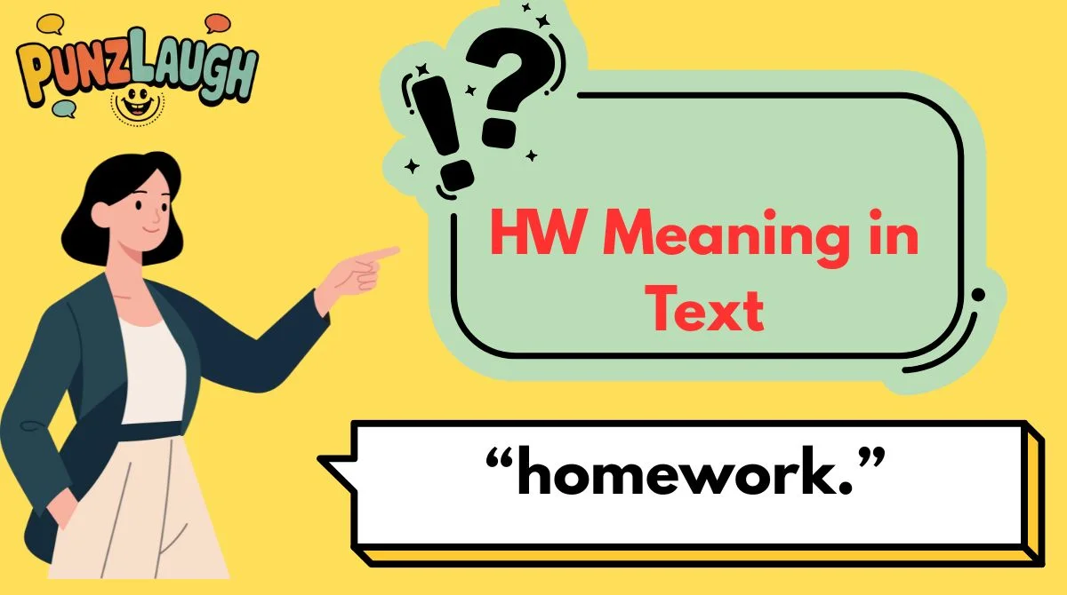 HW Meaning in Text